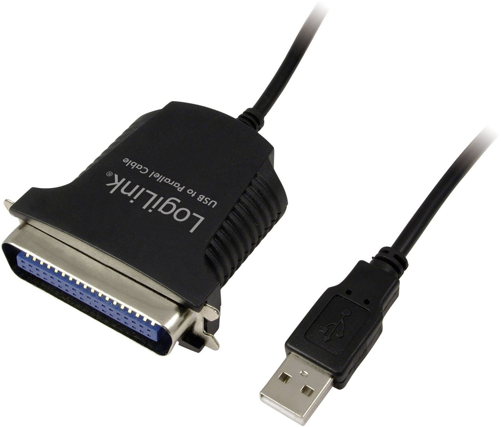 LogiLink® Adapter USB to Parallel mit 1,8m
