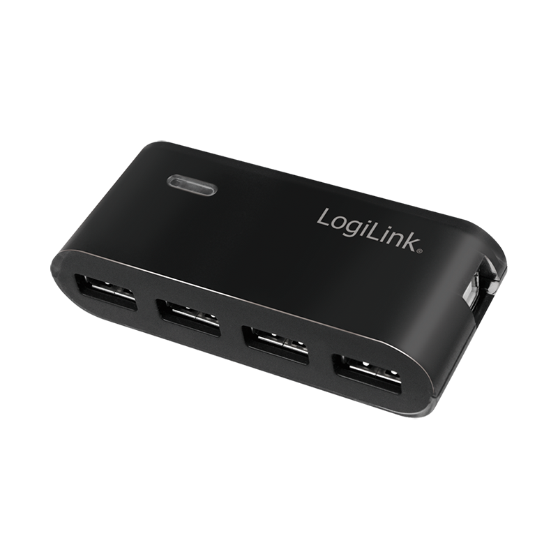 [1183991] USB-HUB 4-Port LogiLink m. Netzteil schwarz