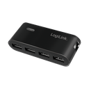 USB-HUB 4-Port LogiLink m. Netzteil schwarz