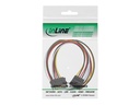 INLINE ® Strom Verlängerung intern, SATA Stecker/Buchse, 0,5m