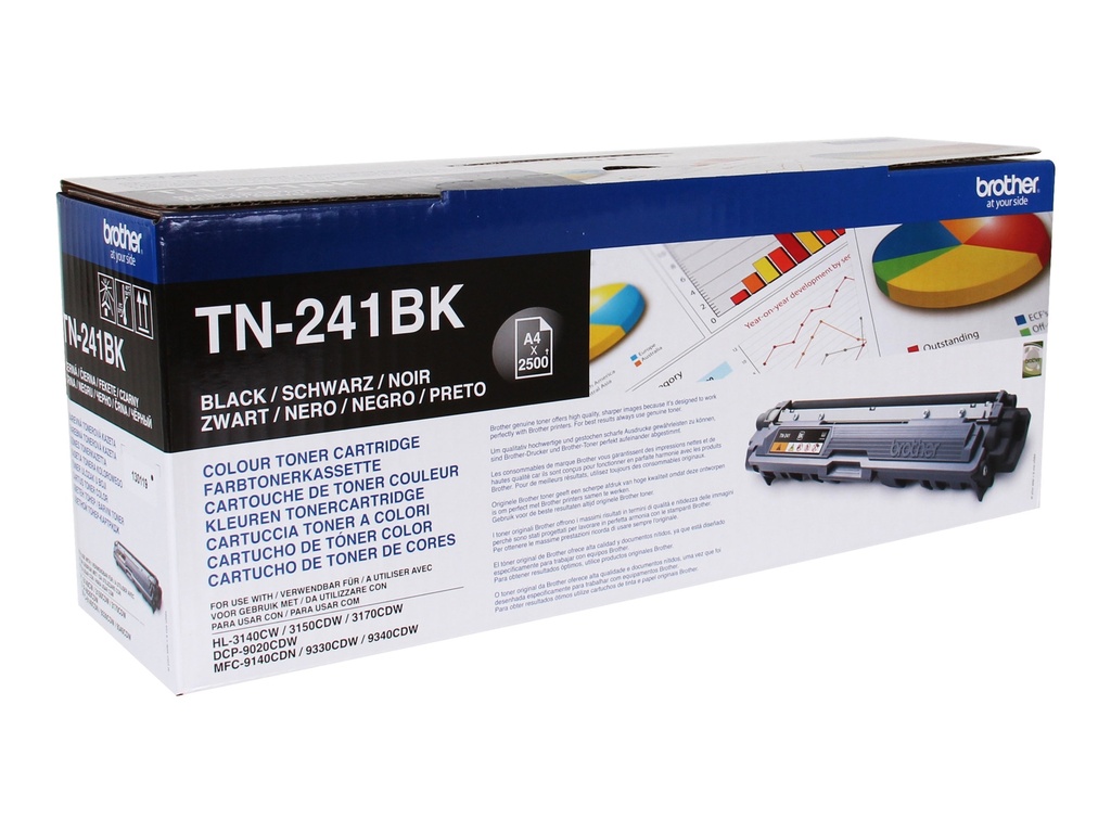 Brother Toner TN241BK / 2500ppm schwarz
