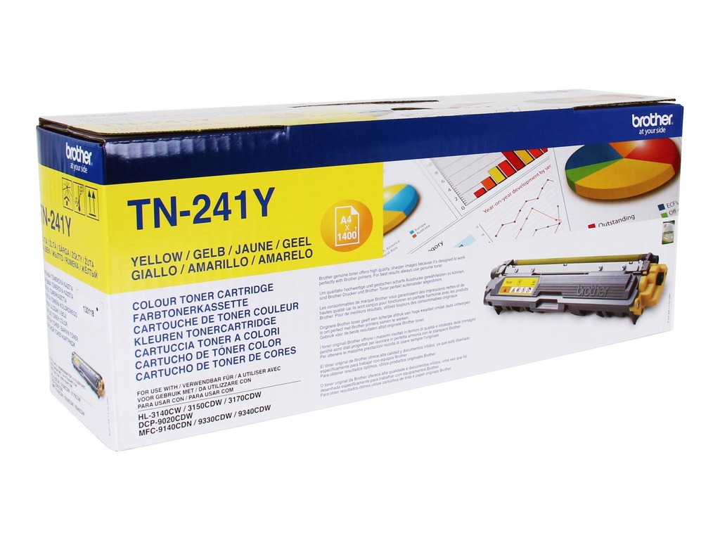 Brother Toner TN241Y / 1400ppm yellow für HL-3140/50/70
