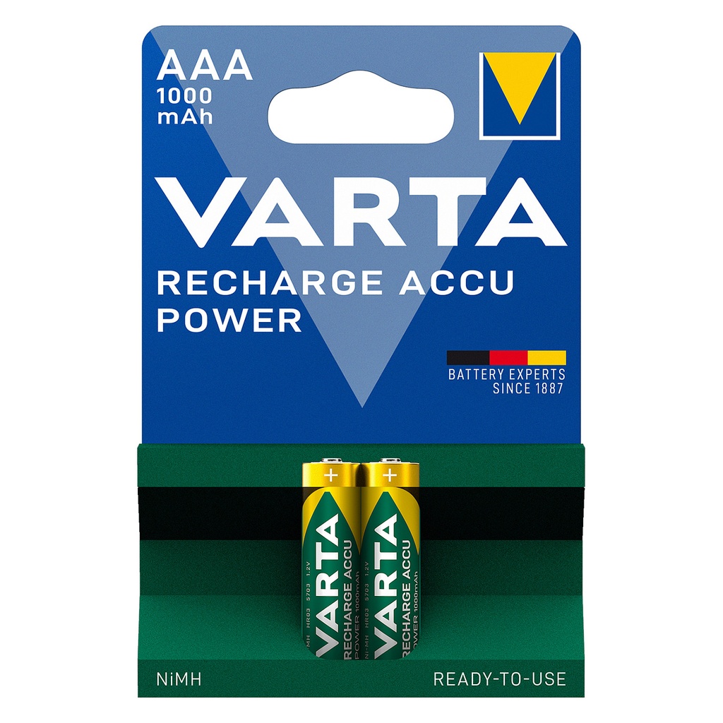 VARTA Akku Varta ReadyToUse AAA HR03 1000mAh