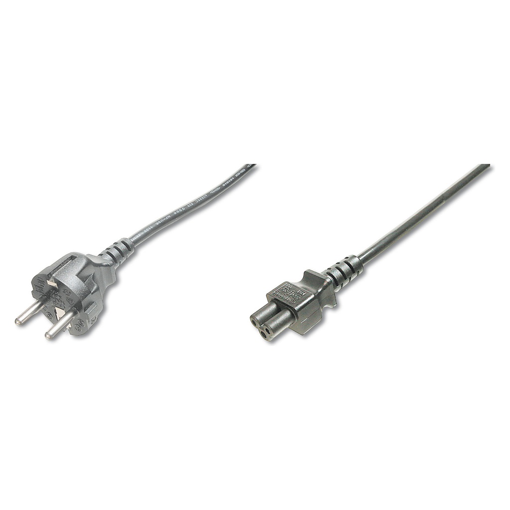 Kab Strom/Schuko/Netzkabel 3-Polig 0,75m Digitus