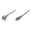 Kab Strom/Schuko/Netzkabel 3-Polig 0,75m Digitus
