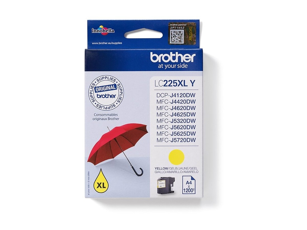 BROTHER Tinte LC-225XLY Yellow