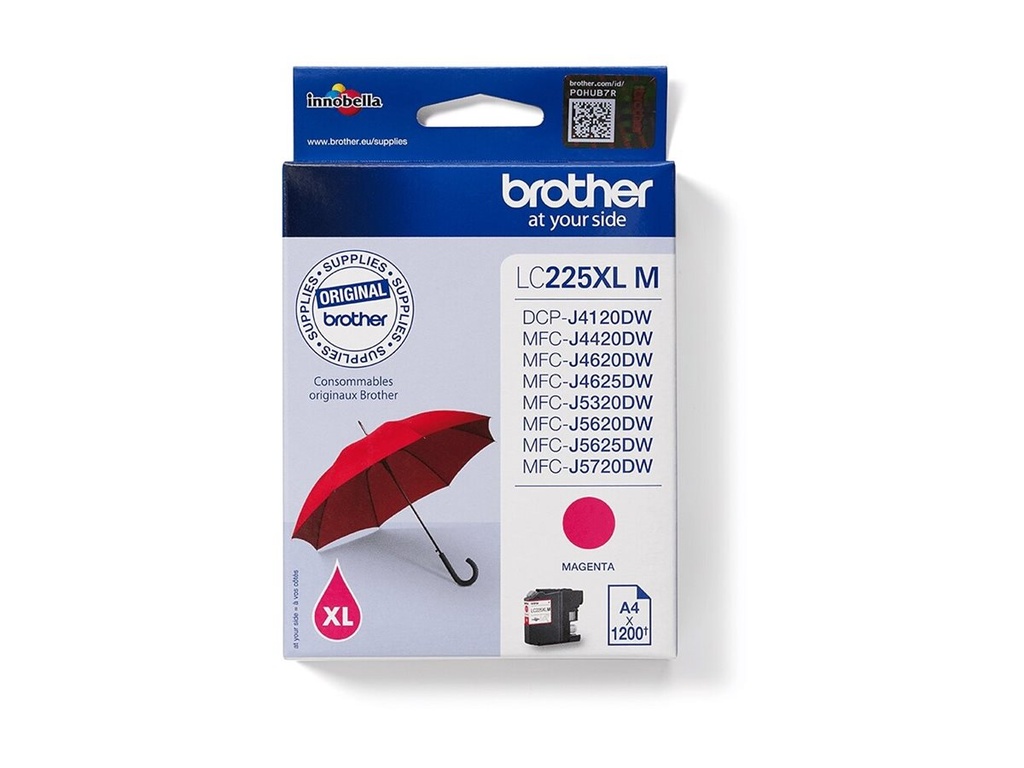 BROTHER Tinte LC-225XLM Magenta