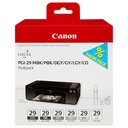 CANON PGI 29 MBK/PBK/DGY/GY/LGY/CO Multipack 6er Pack Grau, Hellgrau, Dunkelgra