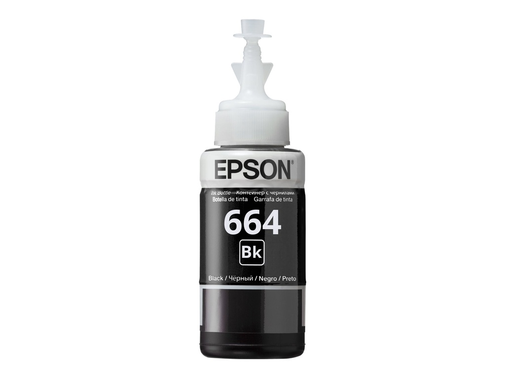 EPSON T6641 Schwarz Nachfülltinte