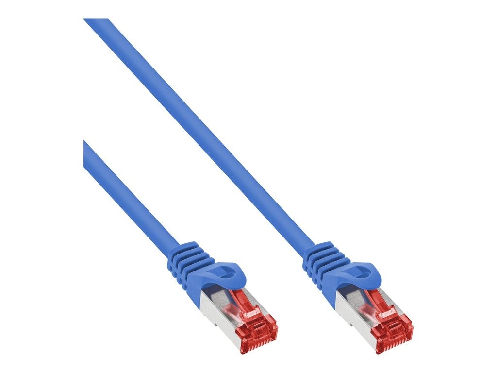 Cat. 6 Patchkabel 2m blau 250MHz S-FTP/PiMf 2x RJ 45 Stecker