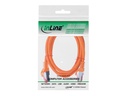 Cat. 6 Patchkabel 250MHz S-FTP/PiMf 2x RJ 45 Stecker 2m orange