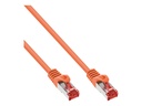 Cat. 6 Patchkabel 7,5m orange 250MHz S-FTP/PiMf 2x RJ 45 Stecker