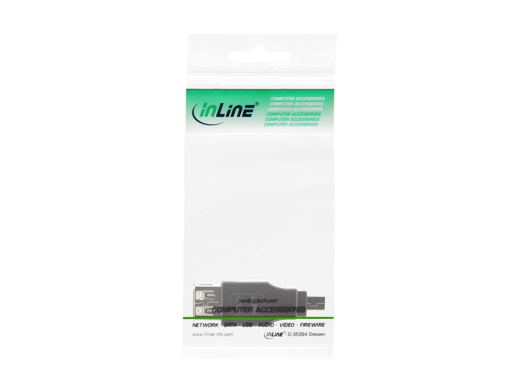 USB 2.0 Kupplung Buchse A -> Mini- 5pin Stecker