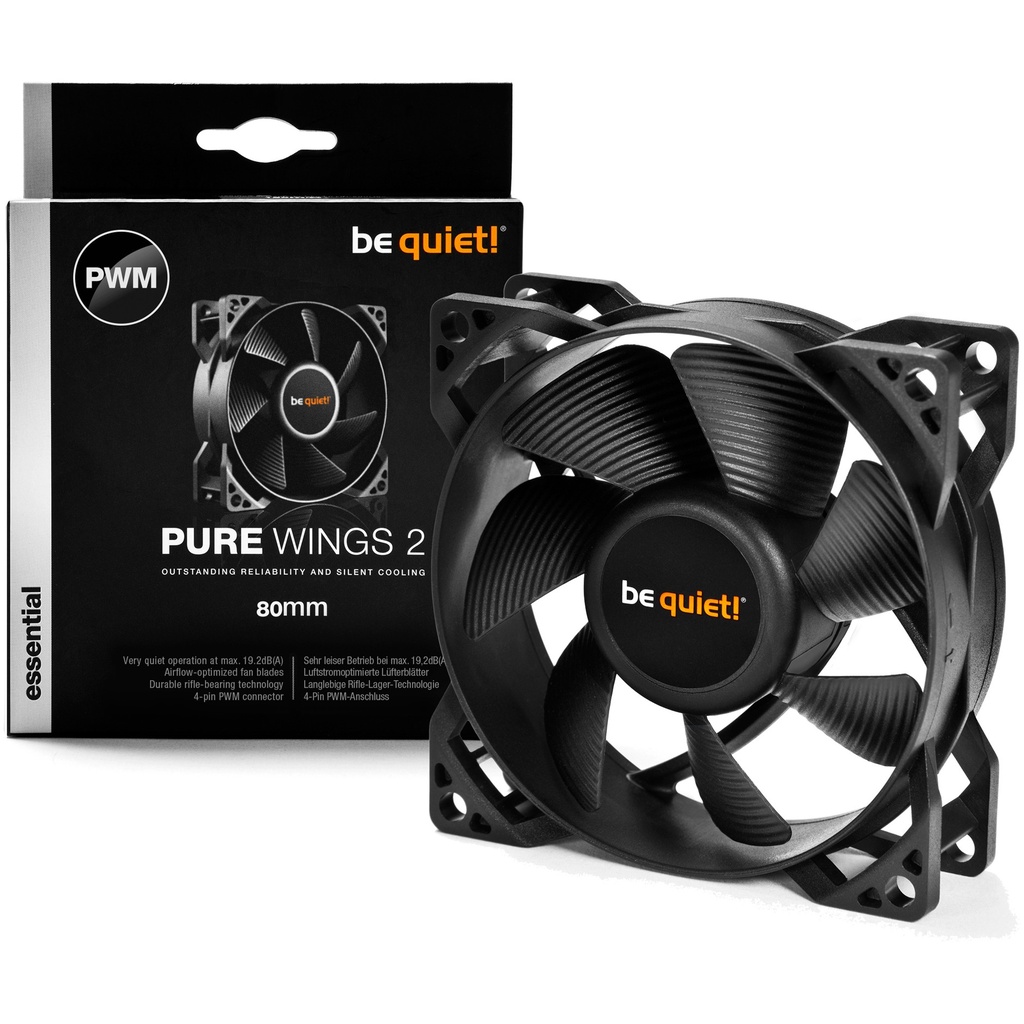 [3317421] be quiet! Pure Wings 2 PWM 80x80x25