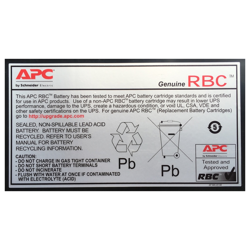 [350923] APC Ersatzbatterie #48