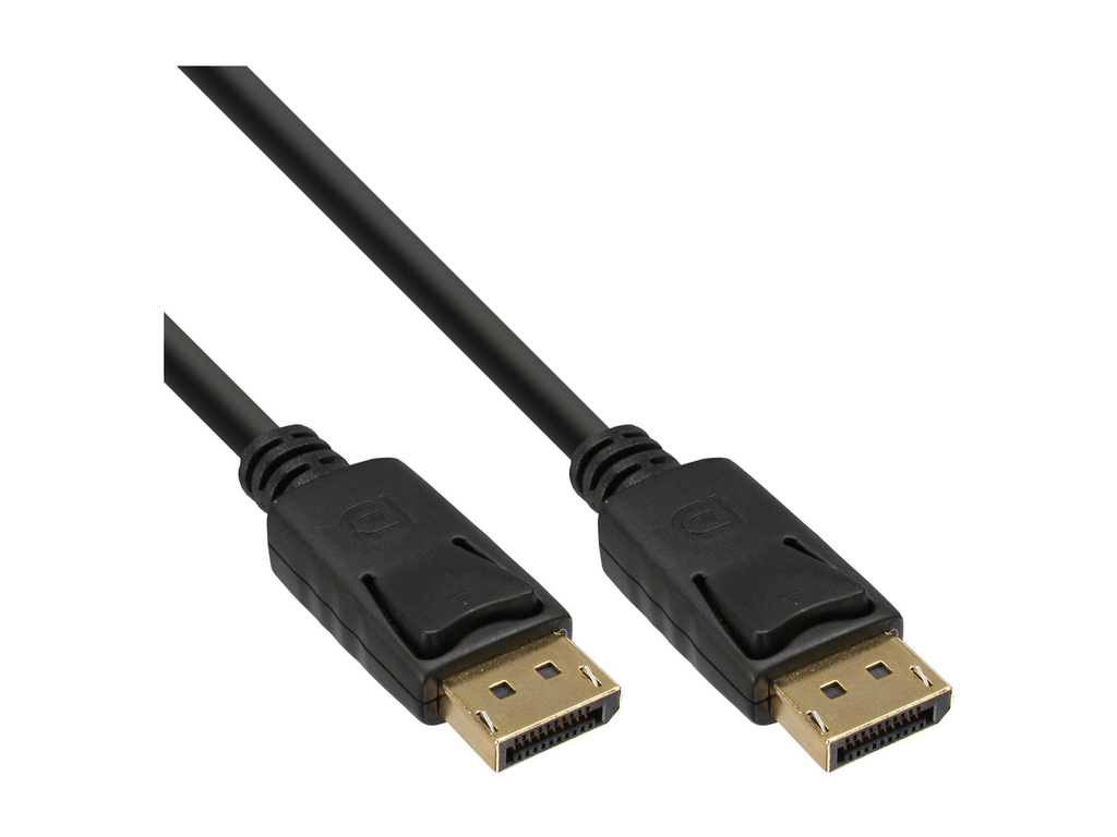 INLINE DisplayPort Kabel 4K2K vergoldete Kontakte schwarz 3m