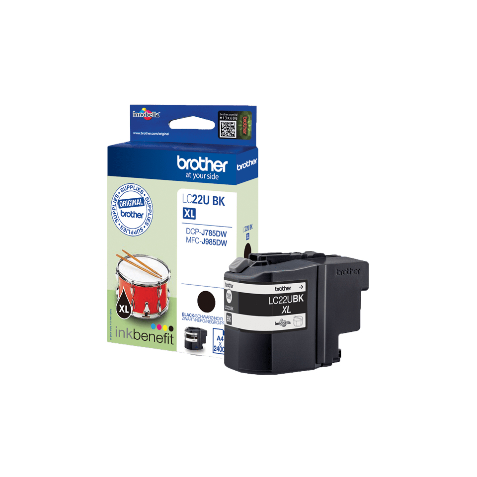 BROTHER Ink LC-22UBK Black