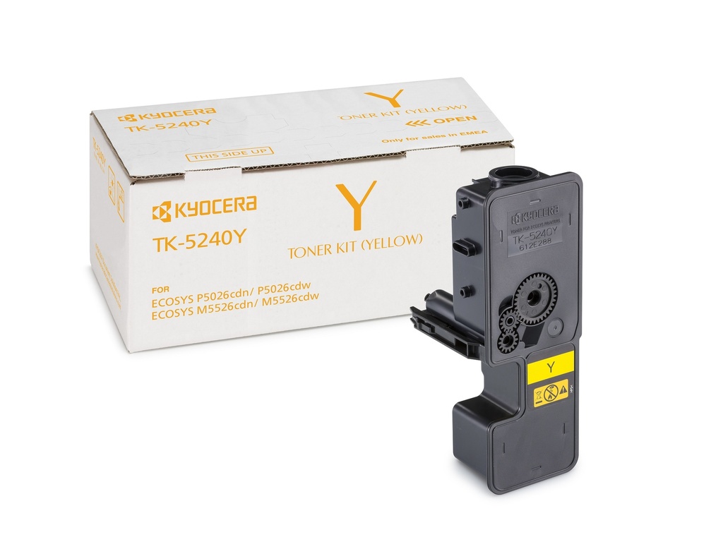 KYOCERA TK-5240Y Toner Gelb für 3.000 Seiten gem. ISO/IEC 19798