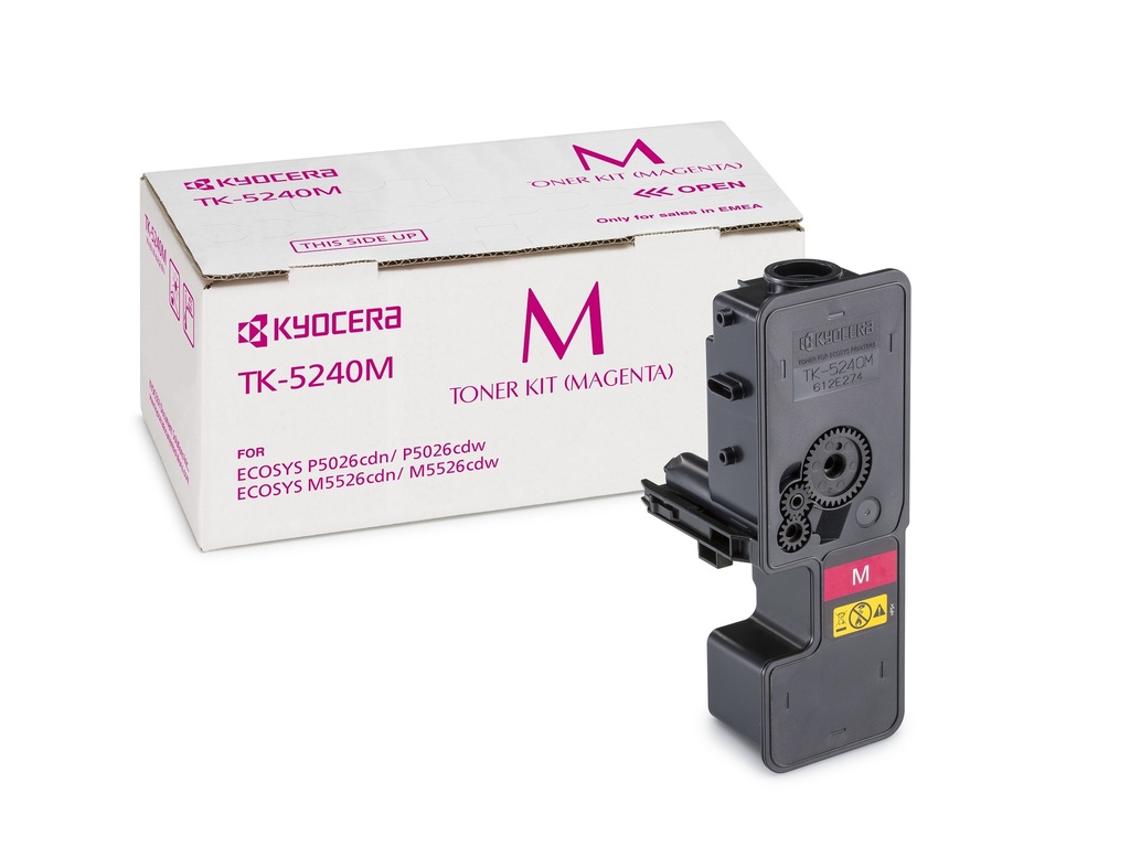 KYOCERA TK-5240Y Toner Magenta für 3.000 Seiten gem. ISO/IEC 19798