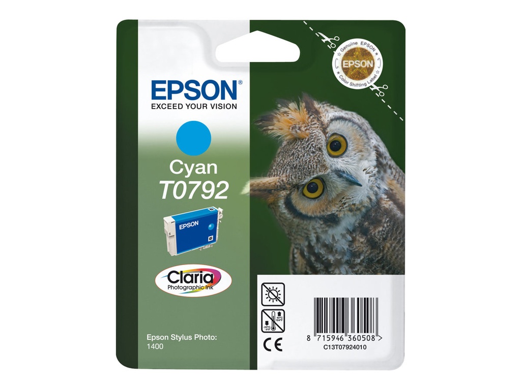 EPSON Tintenpatrone cyan / Stylus 1400
