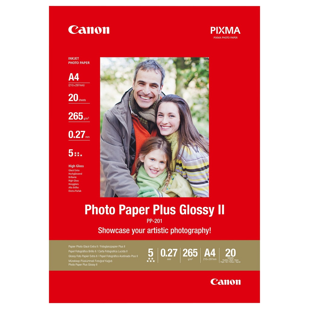 CANON PP-201 Fotopapier A4 20Blatt
