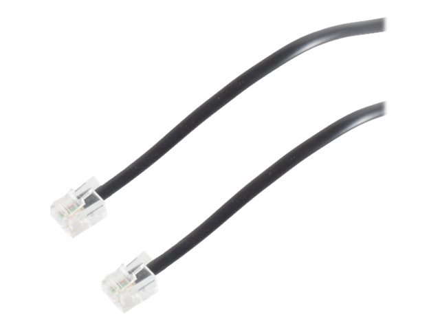 [4703414] S-IMPULS Anschlusskabel RJ11/RJ11 (6/4, 1:1) 3,0m sw (VF von 5)