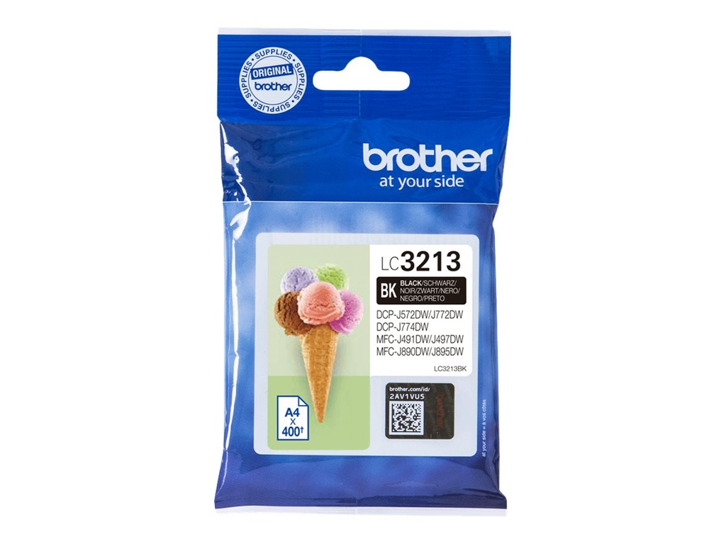 BROTHER Tinte LC3213BK / Black / DCP-J772DW / -J