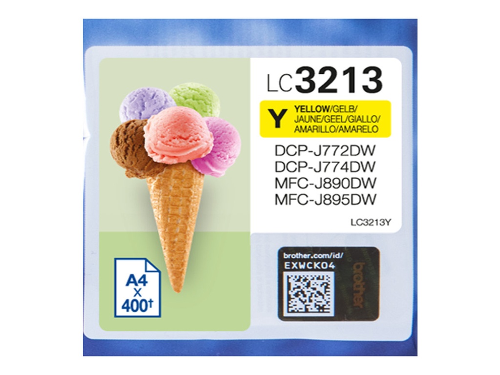 BROTHER Tinte LC3213Y / Yellow / DCP-J772DW / -J