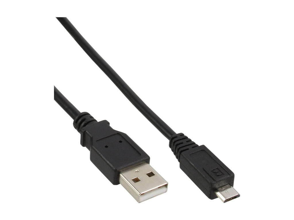 INLINE Micro-USB 2.0 Kabel USB-A Stecker an Micro-B Stecker 1,5m