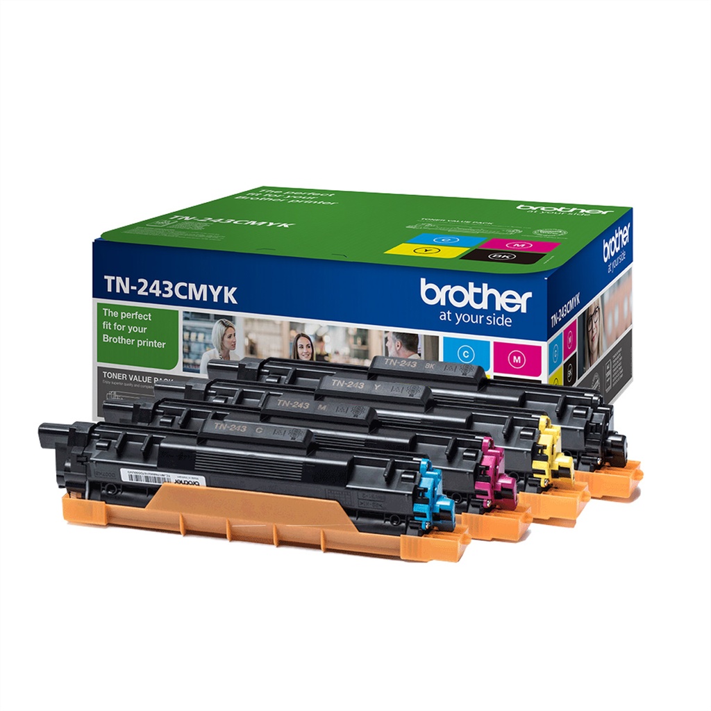 [5209635] BROTHER Multipack 4-Farben (je Farbe ca. 1.000 Seiten gemäß ISO/IEC19798)