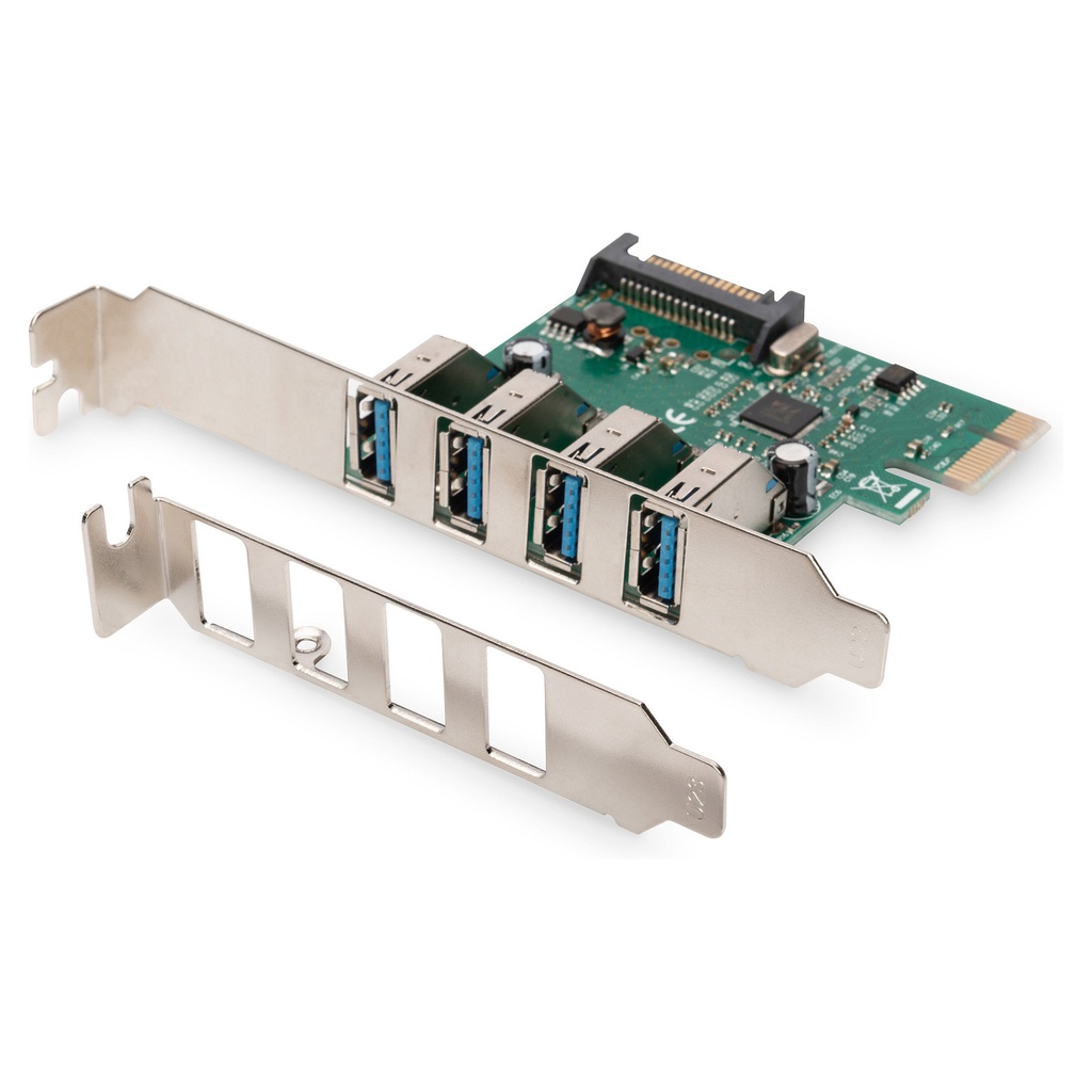 [5233335] DIGITUS 4-Port USB 3.0 PCI Express Add-on Card