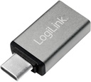 LogiLink USB-C > USB 3.0 (ST-BU) Adapter Silber