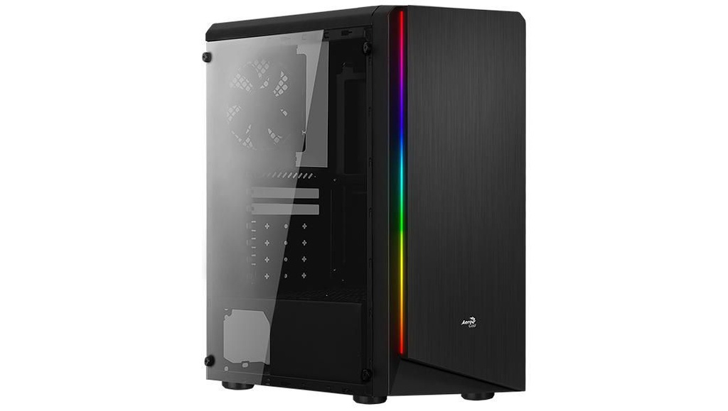 [5647211] AEROCOOL Midi Rift Black MicroATX/ATX/MiniITX o.N. - Midi/Minitower - ATX