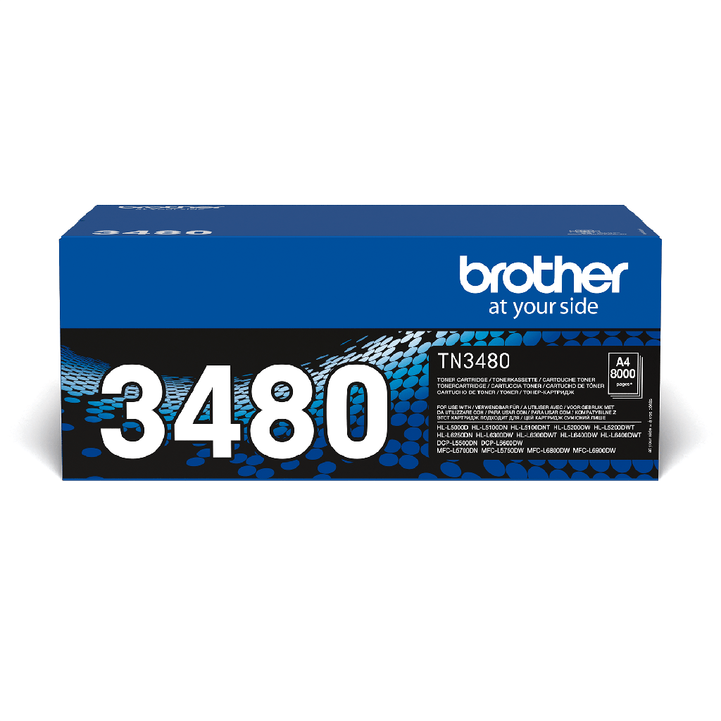 [5649909] BROTHER Toner schwarz TN-3480