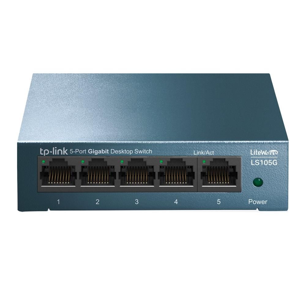 [5750963] TP-LINK LiteWave 5-Port Gigabit Desktop Switch, 5 Gigabit RJ45 Ports, Desktop S