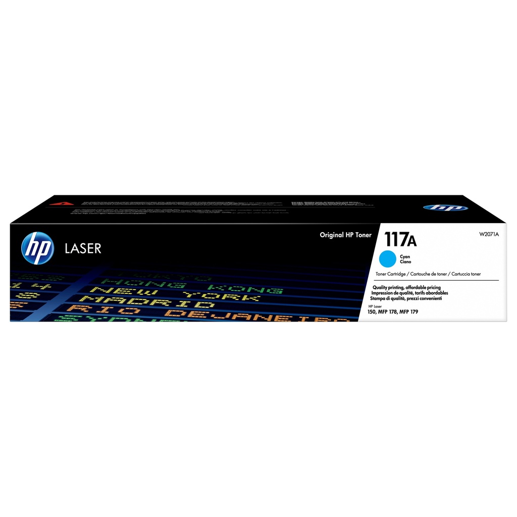 HP 117A Cyan  Laser Toner Cartridge