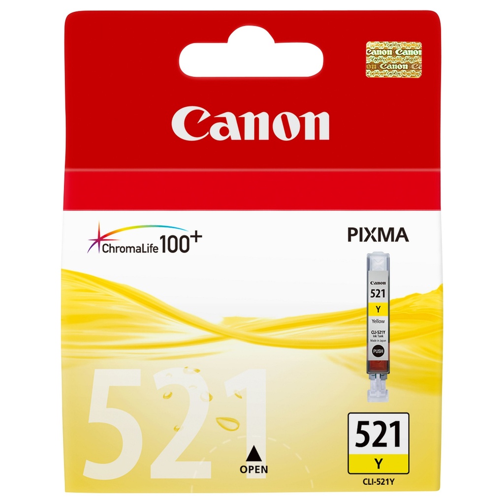 [589363] CANON CLI-521 Tinte gelb 9ml