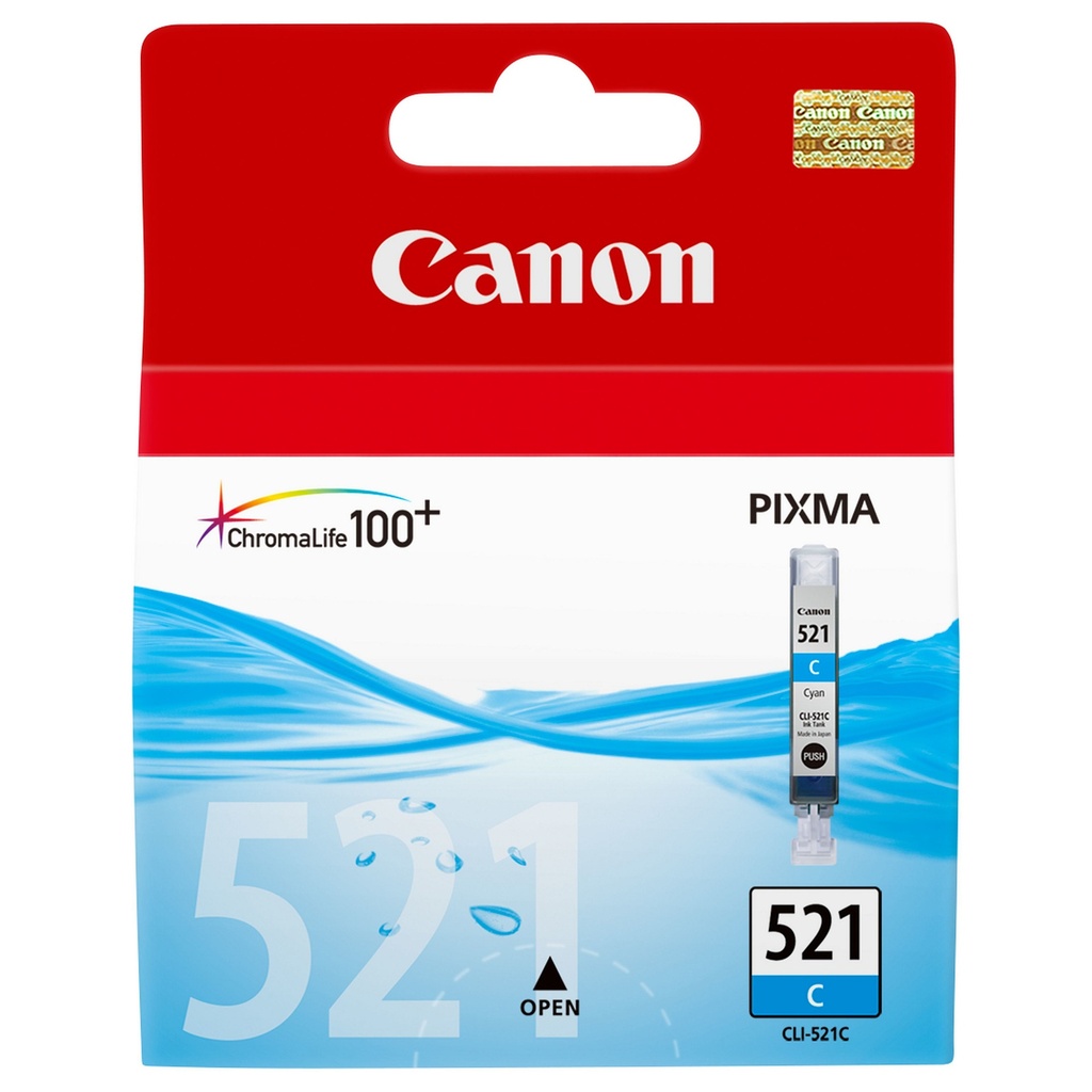 CANON CLI-521 Tinte cyan 9ml