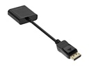 INLINE Basic DisplayPort Adapterkabel, DisplayPort Stecker auf VGA Buchse schwa