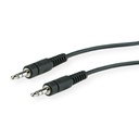 ROLINE Audio-/Videokabel 3.5mm Klinke Verbindungskabel ST/ST 500cm