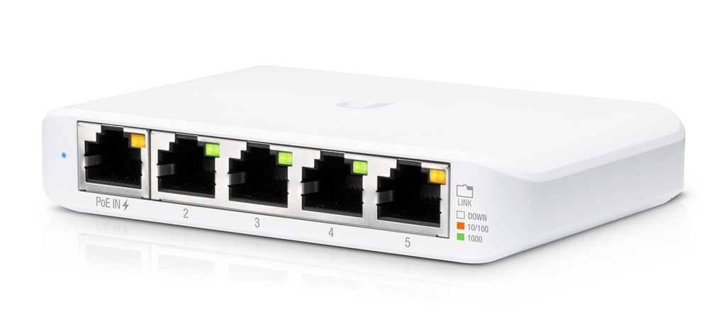 UBIQUITI NETWORKS Ubiquiti UniFi Switch USW Flex Mini - Switch - Smart - 4 x 10
