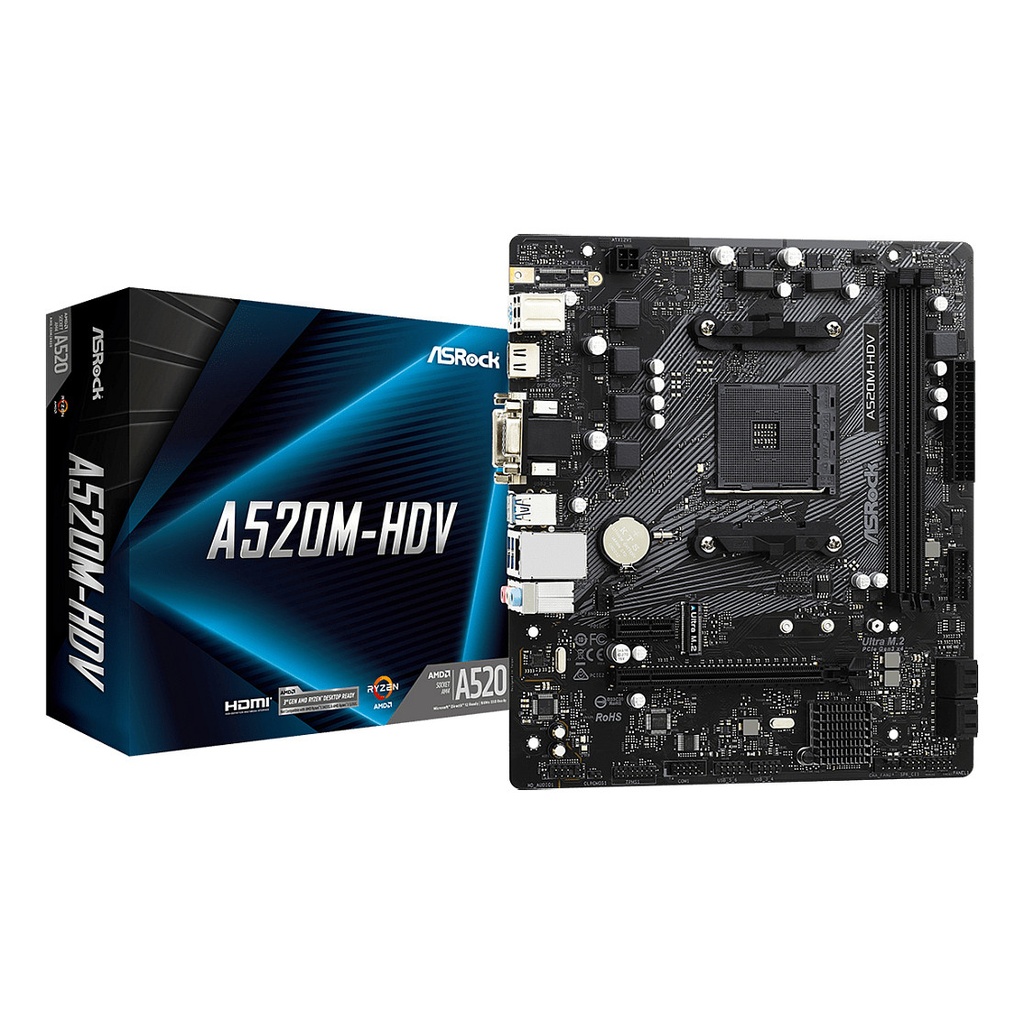 [6471889] ASROCK MB ASRock A520M-HDV SAM4