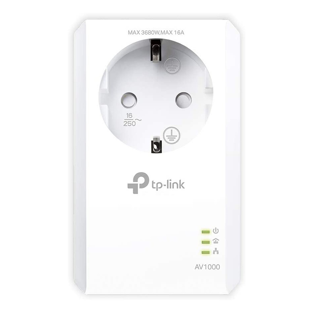 TP-LINK Powerline TL-PA7017P AV1000 Gigabit Passthrough - Starter Kit - Bridge