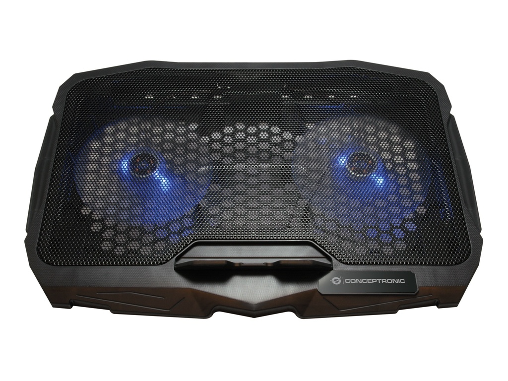 CONCEPTRONIC 2-Fan Cooling Pad (17.0")/ Ergonomisch
