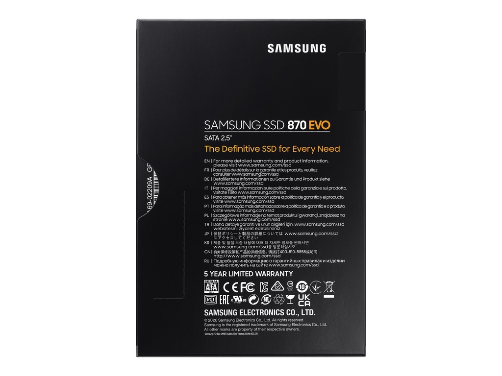 SAMSUNG 870 EVO Basic 2TB