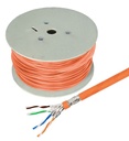 HERWECK Helos Verlegekabel High Quality Cat 7 S/FTP PiMF LSZH orange 500m - Ver