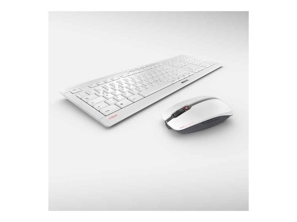 CHERRY TAS STREAM DESKTOP RECHARGE DE-Layout grau