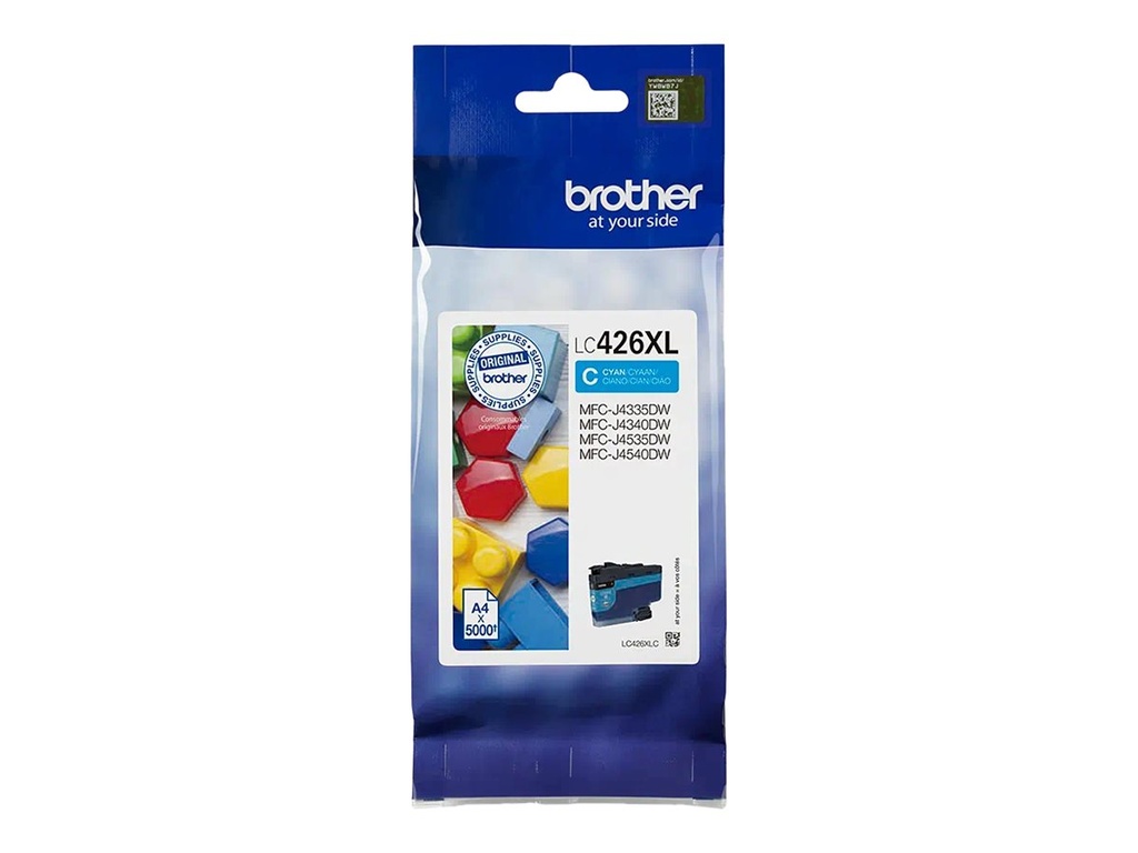 BROTHER LC-426XLC Tintenpatrone cyan (ca. 5000 Seiten)