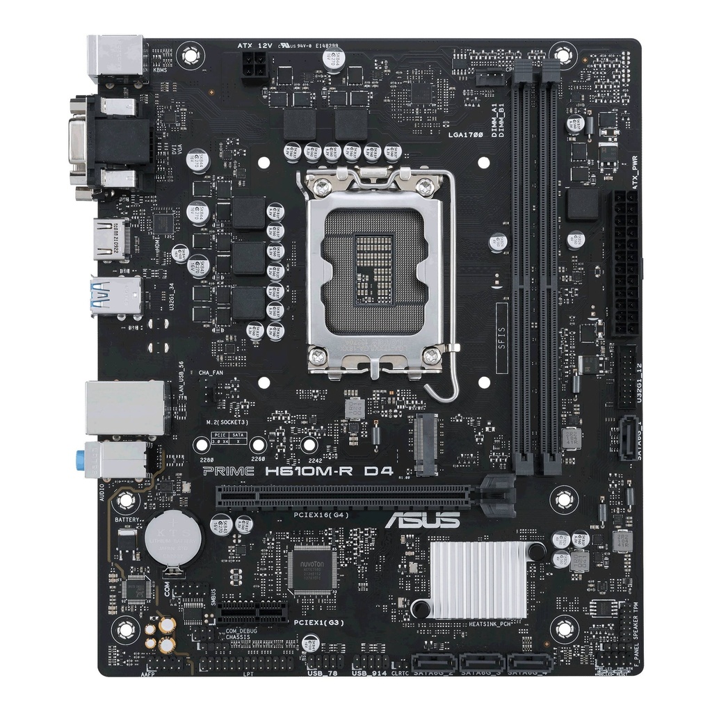 [7277584] ASUS PRIME H610M-R D4 S1700