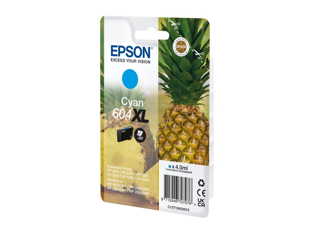 EPSON Ink/604XL 603XL Starfish 4.0ml CY